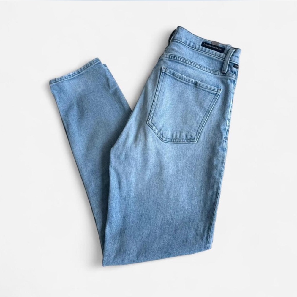 Citizens Of Humanity “Olivia Crop High Rise Slim” Jean